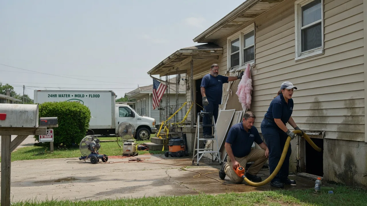 Water Damage Repair in Markleton, PA near me
